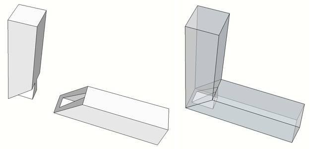 Mitred corner dovetail joint